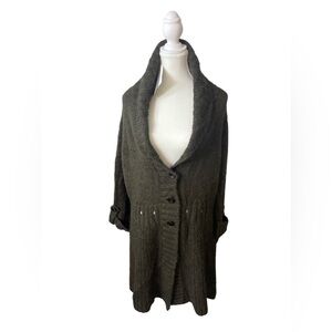 🆕Gardeur - Wool button front duster cardigan